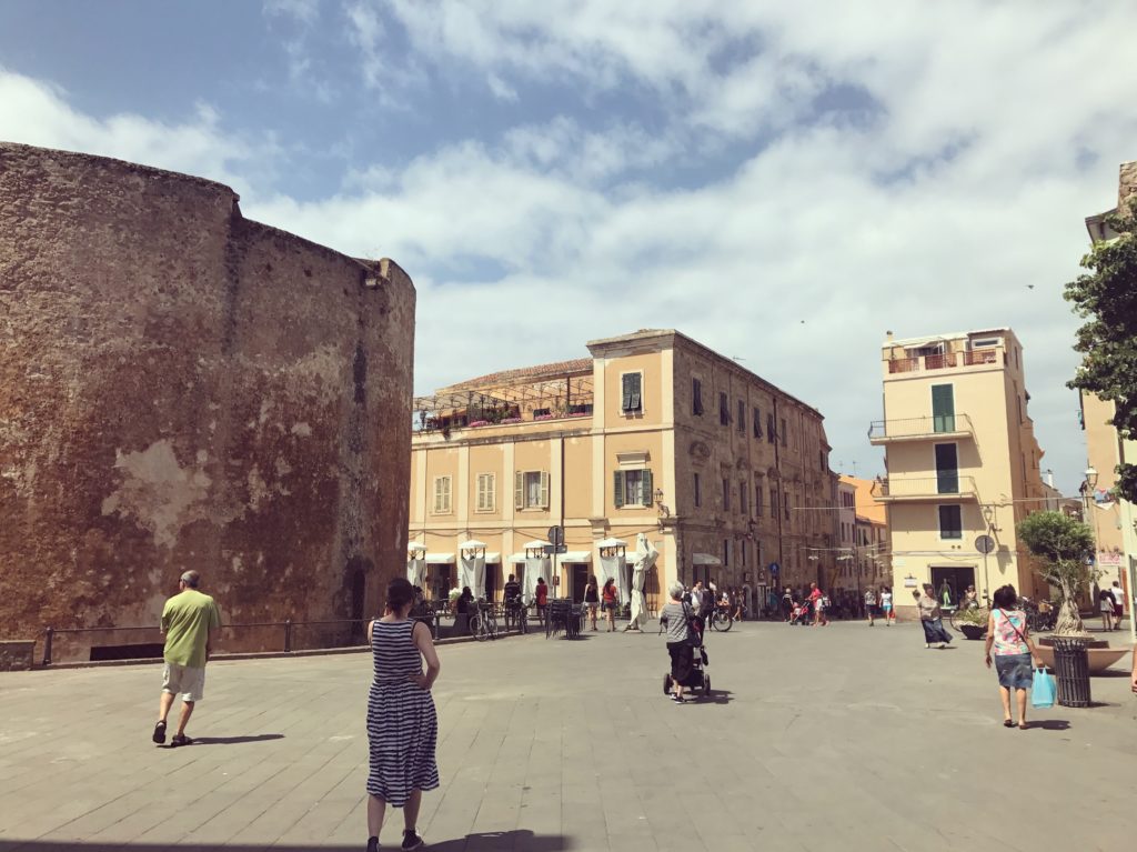 Die Altstadt von Alghero